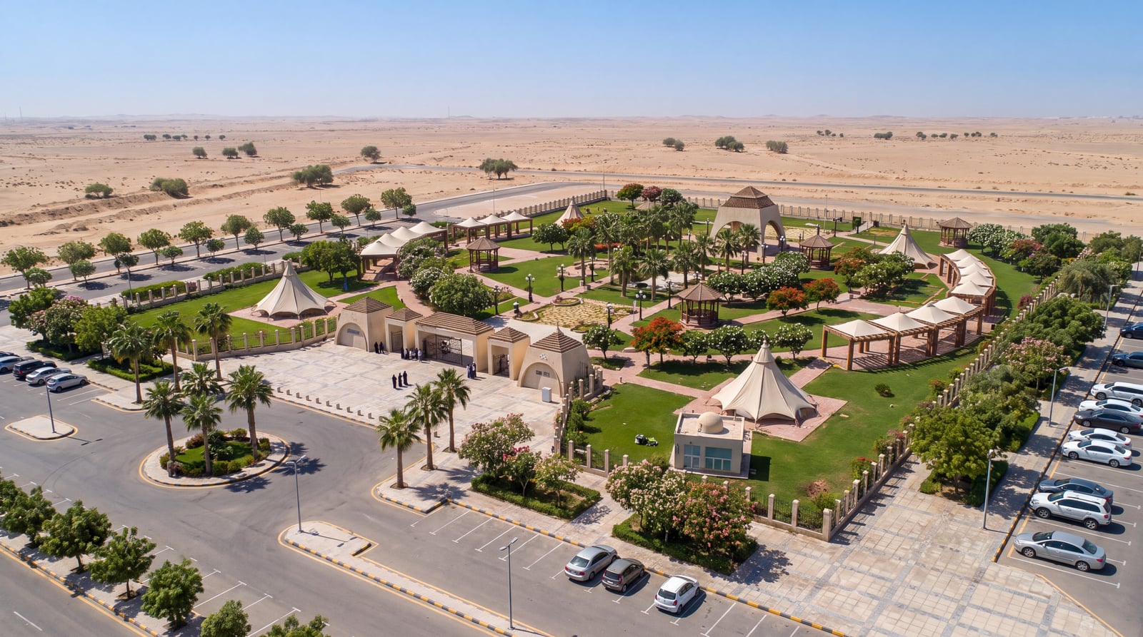 Alrahama Public Garden, Abu Dhabi