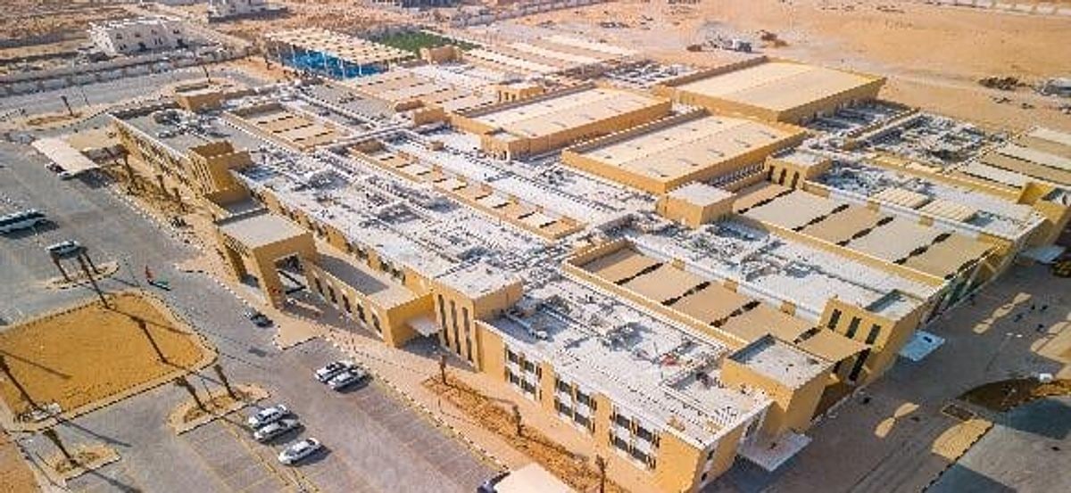 Site under construction — Zayed Education Complex, Al Suyoh