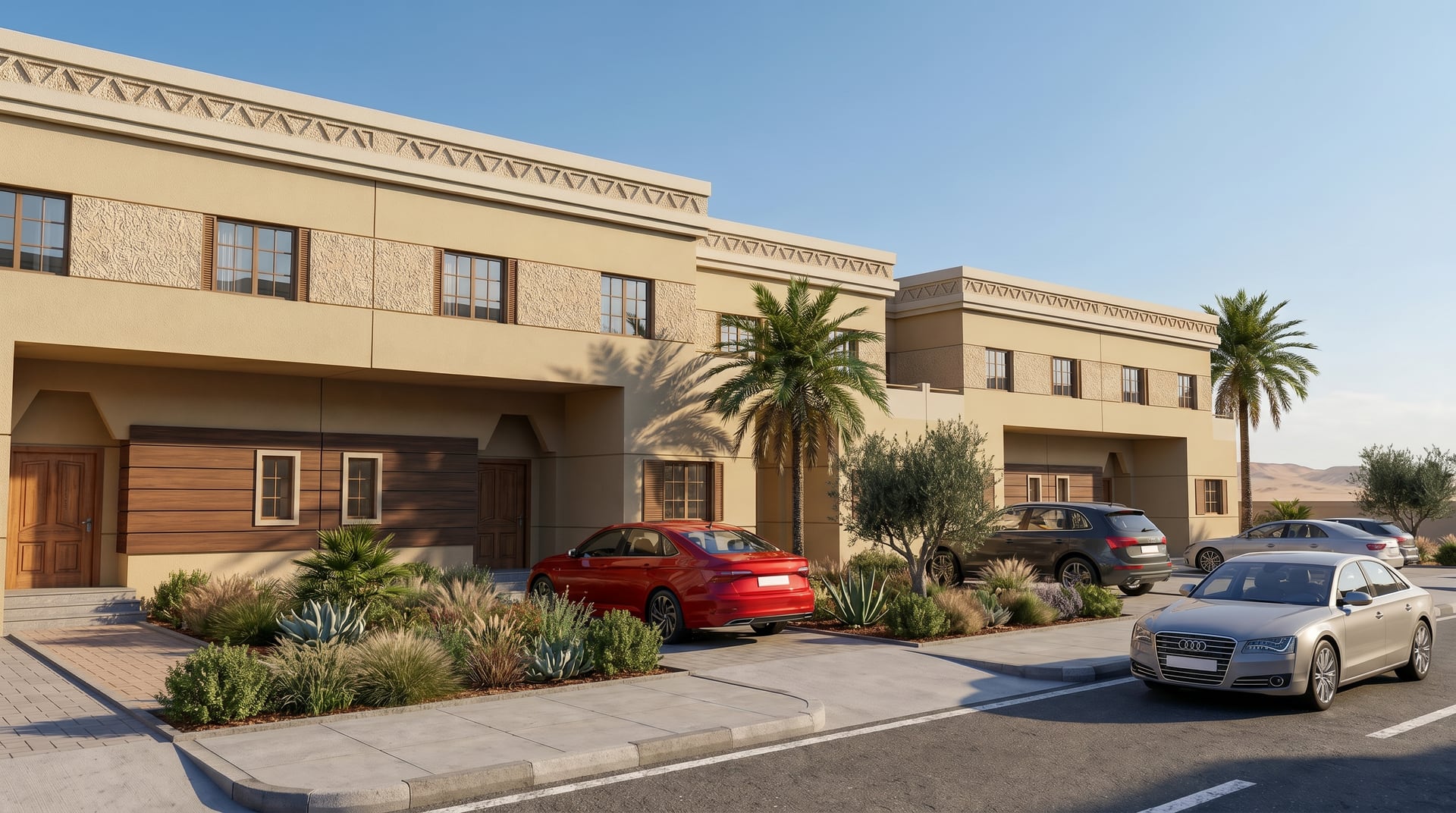 Strategic & Detailed Plan — Al Areesh City — visualisation