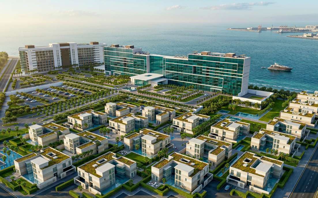Fairmont Bab Al Bahr — Design visualisation