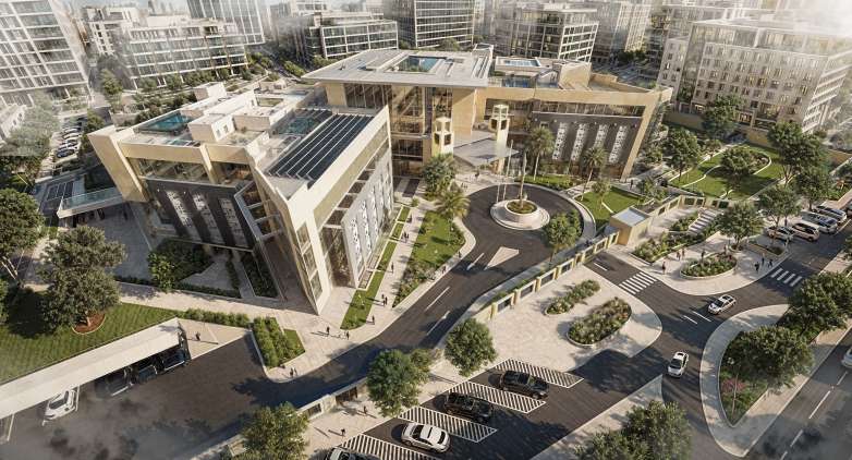 GDRFA Building — Design visualisation