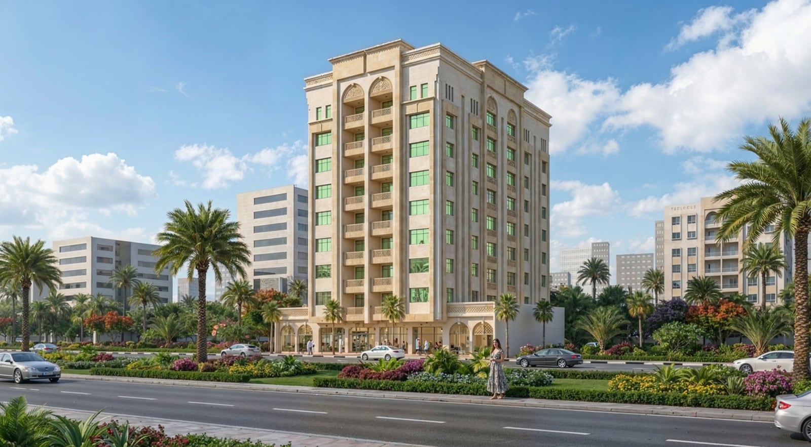 Manaf Building — Design visualisation