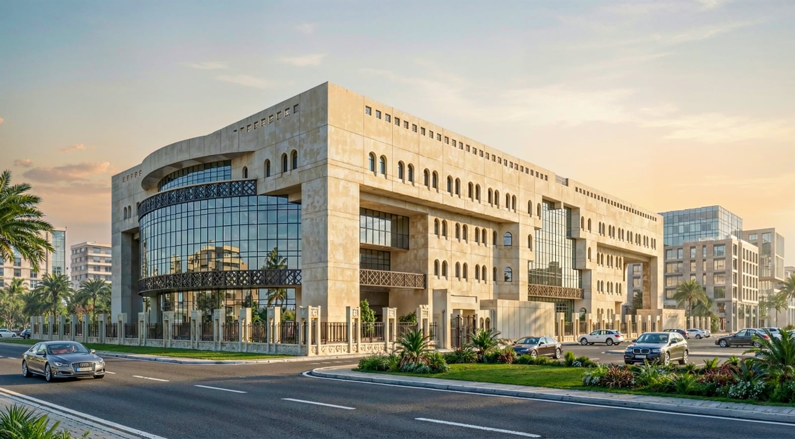 Purchasing, Social Services & Commercial Building Department — Design visualisation
