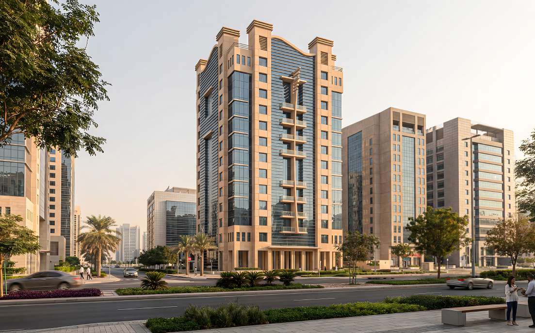 Rose Tower — Design visualisation