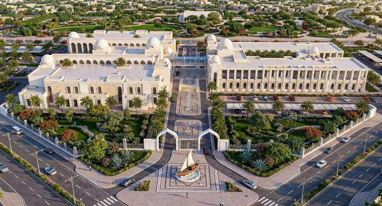 Sharjah Courts Complex — Design visualisation